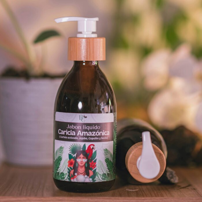 Jabón Líquido (Carbón activado, Jojoba, Copaiba y Sábila)