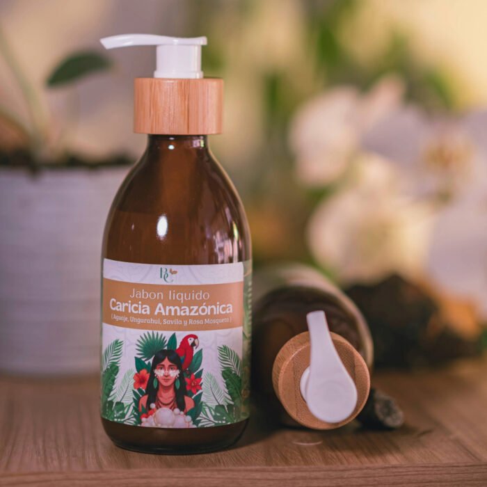 Jabón Líquido (Aguaje, Ungurahui, Sábila y Rosa Mosqueta) Jabón Líquido (Aguaje, Ungurahui, Sábila y Rosa Mosqueta)
